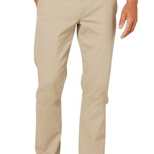 Amazon Essentials Tan Chinos Classic Cotton Twill